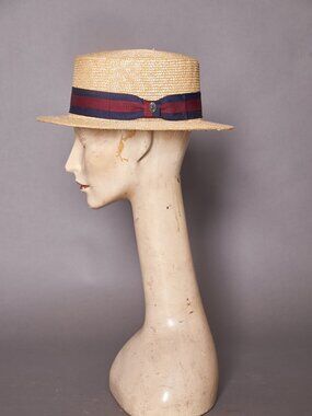 Y2K Jaxon Wheat Straw Brim Hat